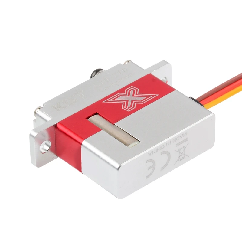 

KST X10-710 Metal Gear Servo UAV Fixed Wing High Pressure and High Torque Aircraft Model Steering Gear