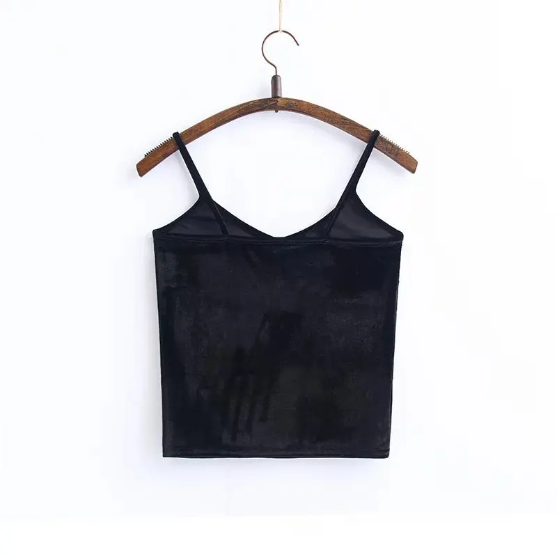 Бархатные Лифчики с открытой спиной Женские мягкие безрукавки Бесшовные женские