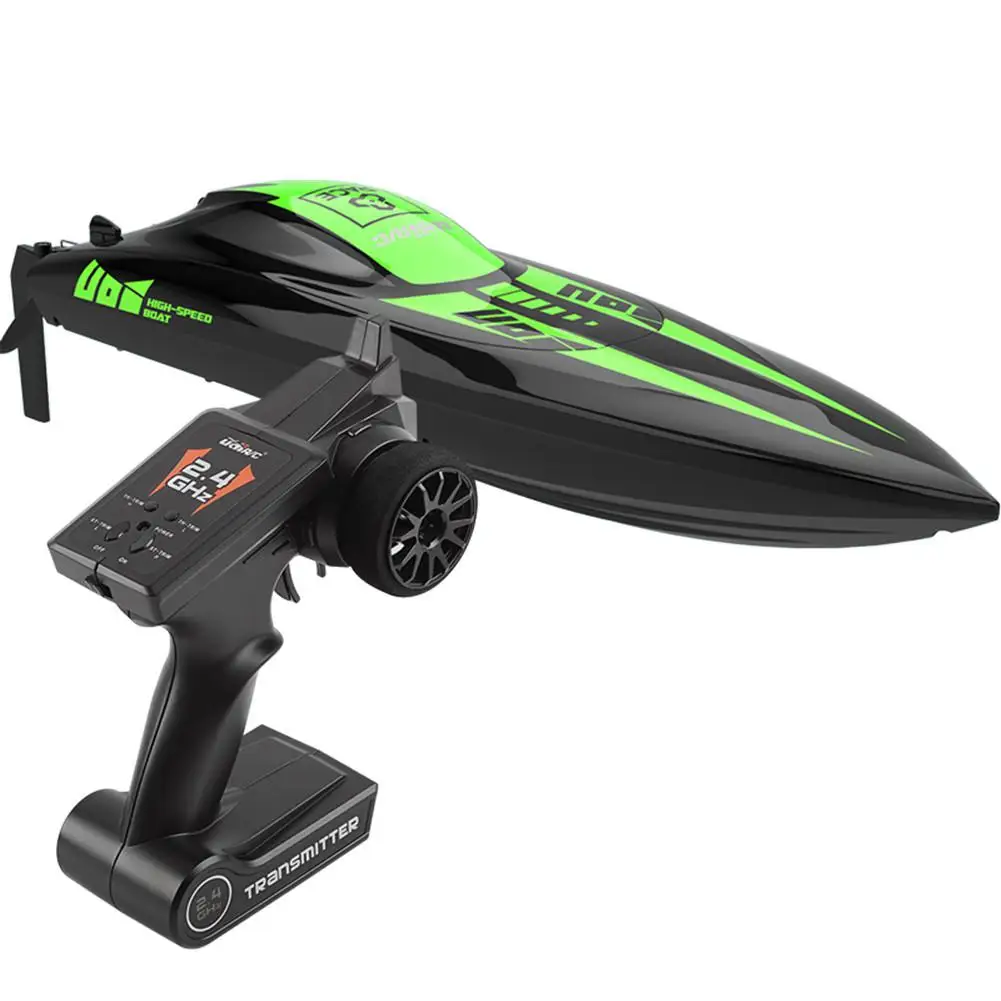 

New UDI908 RC Boats 2.4G 40km/h Brushless High Speed Double-Layer Waterproof with Water Cooling System Toy Gift RC Bait Boat