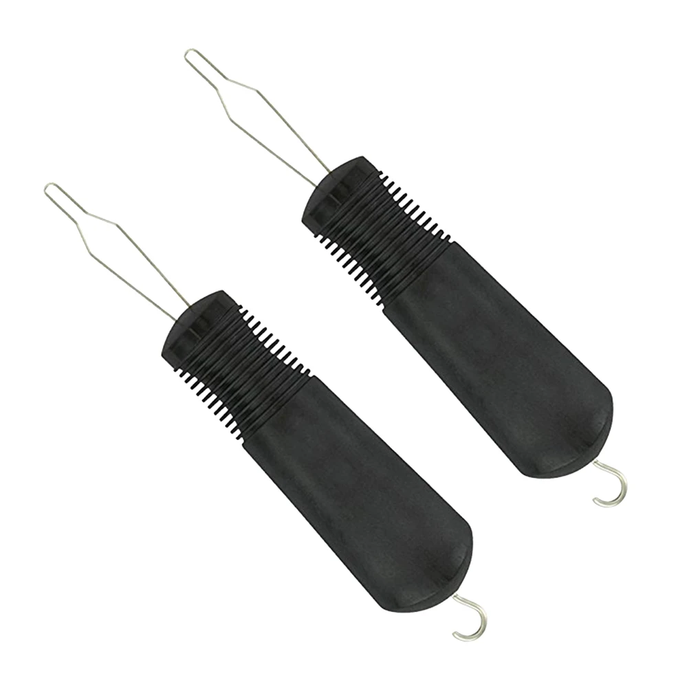

2pcs Button Hook Universal Wire Loop Zipper Pull Assistant Dressing Aids Tool
