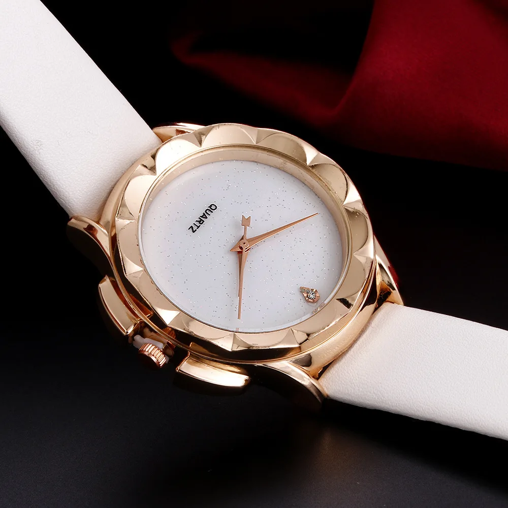 

Luxury Rose Gold Starry Sky Women's Watch Fashion Trend Belt Quartz Watch ladies watches 2021