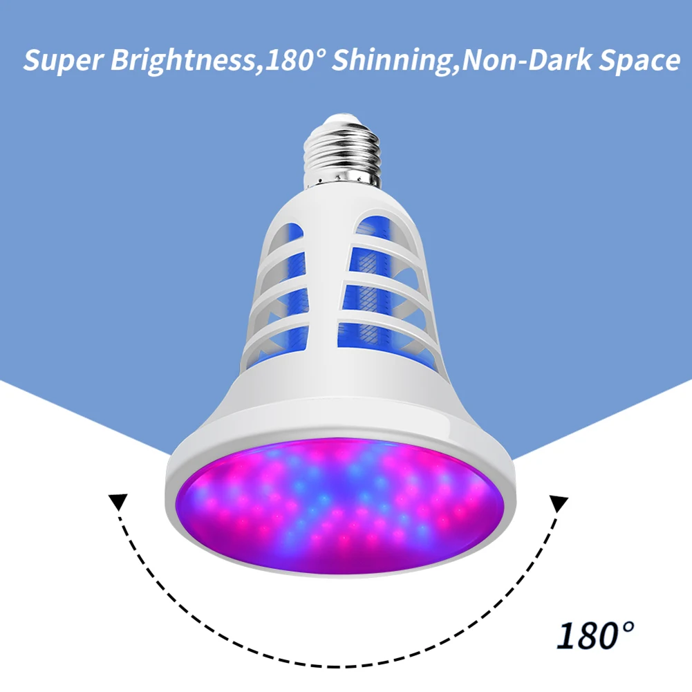

Led Grow Light Full Spectrum Cob UV LED Mosquito Killer Plant Grow Lamp Seedlings Growing Bulb for Indoor Outdoor