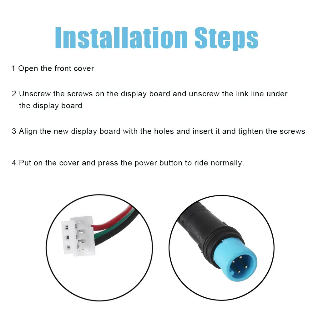 

Upgrade M365 Pro Dashboard Fit for Xiaomi Scooter BT Circuit Board Accessories W/Screen Cover Scooter Motherboard Controller