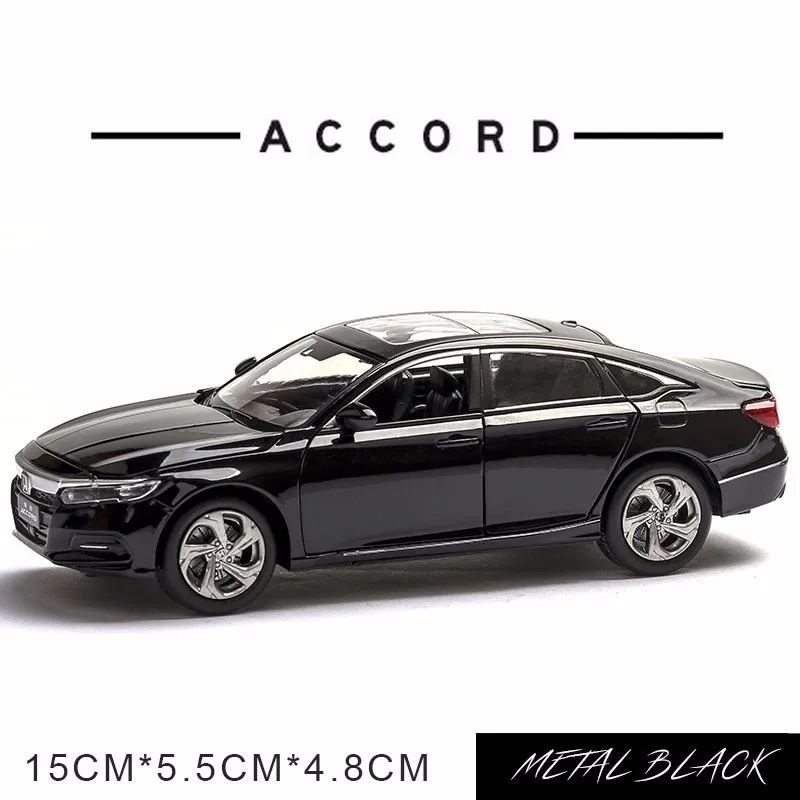 Модель литая автомобиля Honda Accord из сплава модель десятого поколения игрушка 6