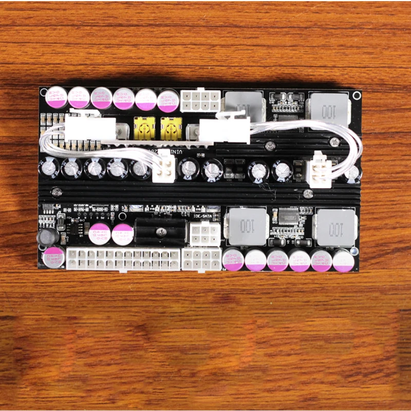 

DC 19V-24V Motherboard Power Supply DC-ATX High Power 500W Wide Voltage Switch PSU Pico ATX Module