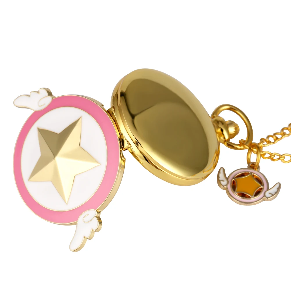 Модные кварцевые карманные часы полностью охотничьи в стиле стимпанк с