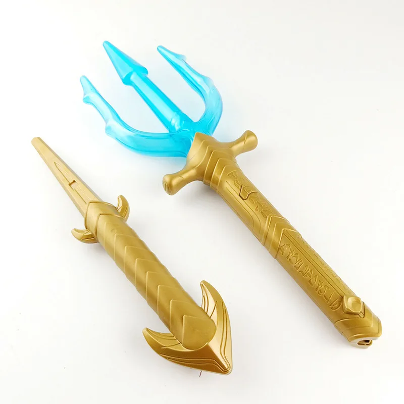 Aquaman Arthur Curry/Orin LED Trident Toy Action Figure Collection Cosplay Anime Props Weapons Model Halloween | Игрушки и хобби