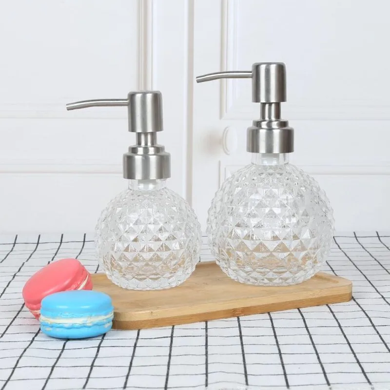 Украшение для ванной Лосьон дезинфицирующее средство рук стеклянная бутылка