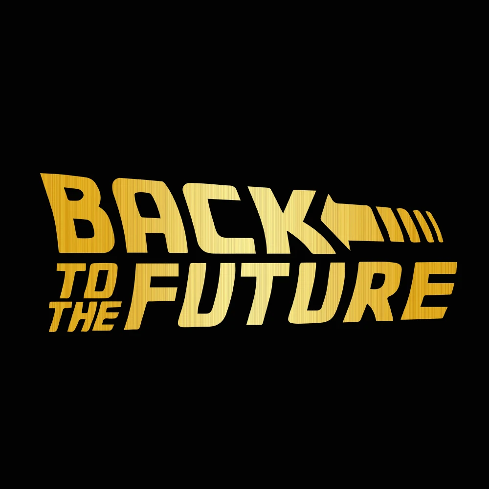 Wisersigns Назад в будущее автомобильный бампер наклейки и Стайлинг автомобиля