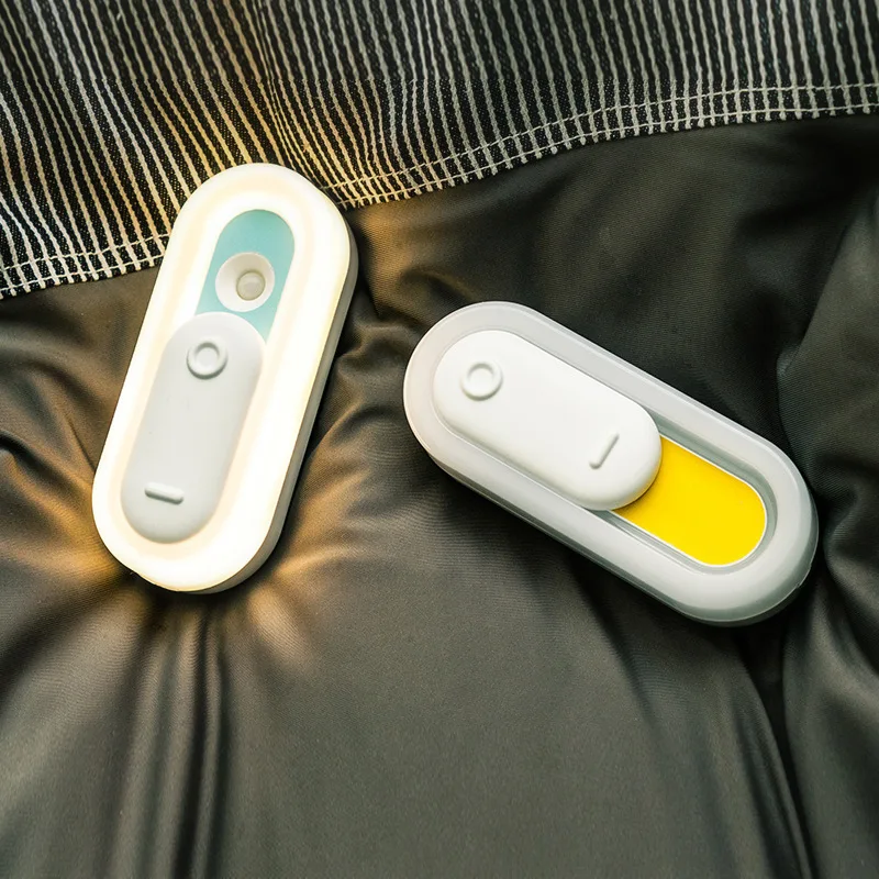 

USB LED Motion Sensor Night Light Switch Rechargeable Lamp Bedside Shoe Cabinet Stairs Wardrobe Closet Lights Kitchen Cabinets