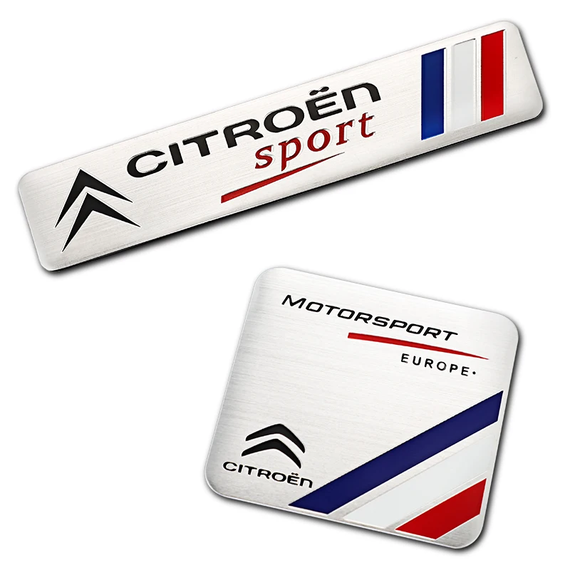 Автомобильный Стайлинг 1 шт. 3D спортивные наклейки эмблема из алюминиевого