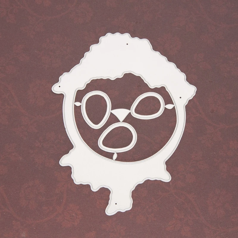 

Easter Bunny Wreath Seal Stamp with Cutting Dies Stencil DIY Scrapbooking Emboss