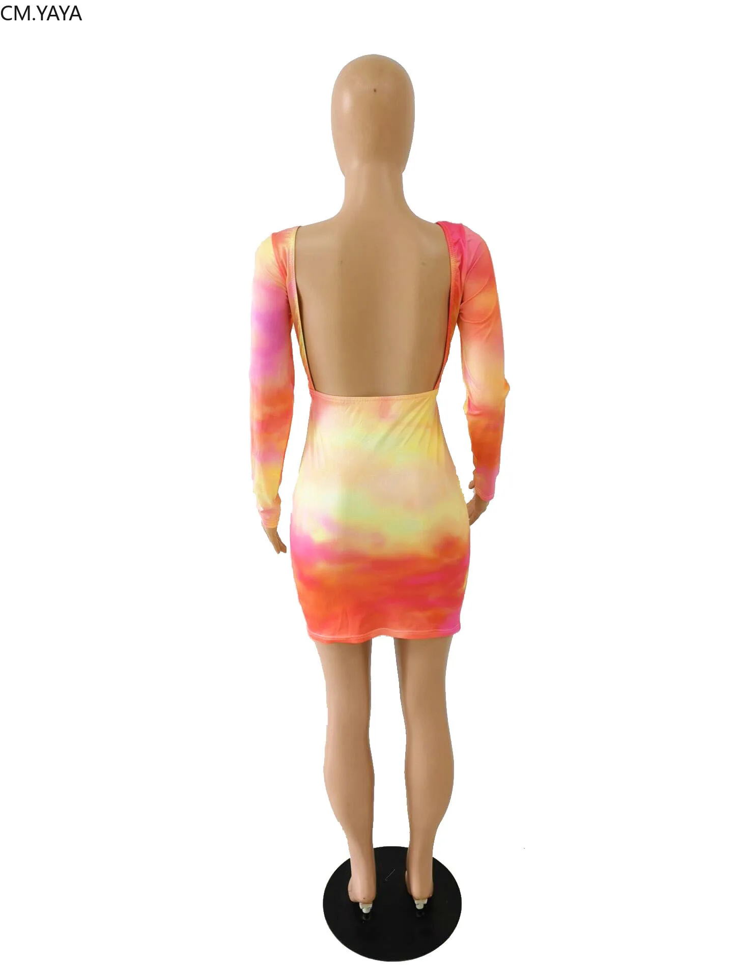 Женское облегающее платье средней длины с принтом в виде галстука-бабочки и