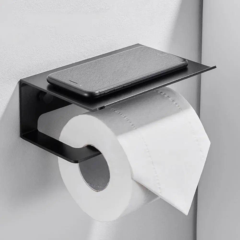 

Toilet Tissue Box Punch-free Wall-mounted Toilet Roll Paper Box Rack Drawer Tray Rack Bathroom Roll Paper Box Toilet Tissue Box