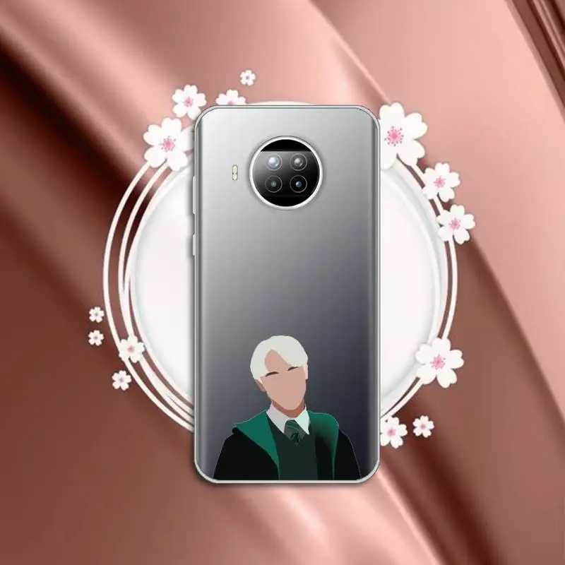 

Weasley Draco Malfoy Phone Case Transparent for Xiaomi Redmi note 10 t 8 9 pro lite 11 Huawei P honor 8 10i 20 30 40 smart 2019