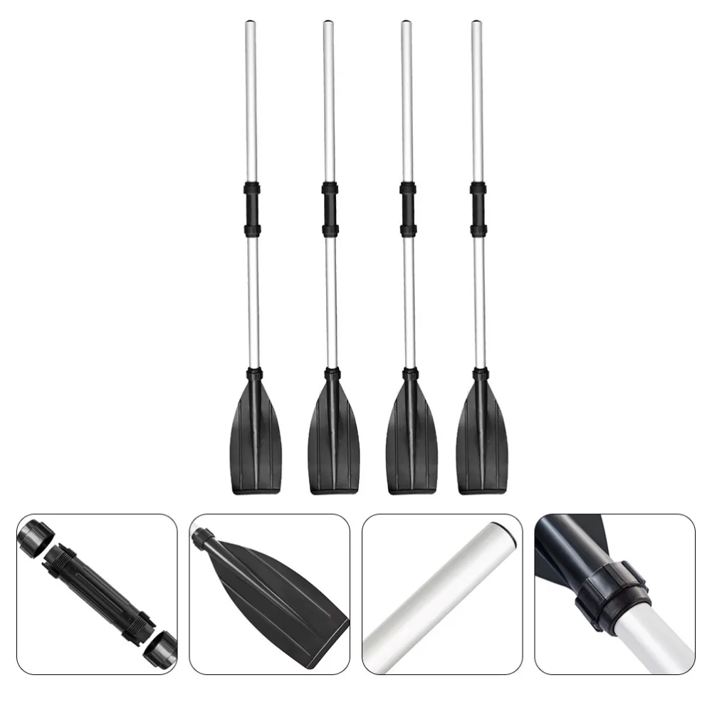 

2 Pairs Practical Float Boat Paddle Convenient Detachable Kayak Paddle Oar