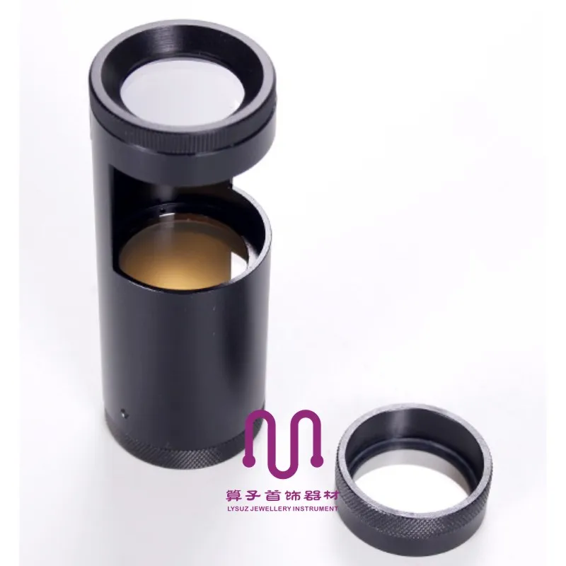 

Теплый светильник источник Светоотражающие линзы ювелирные контрольно-измерительный прибор Портативный отражающие линзы из алюминиево-магниевого сплава инструмент с украшением в виде кристаллов с драгоценными камнями