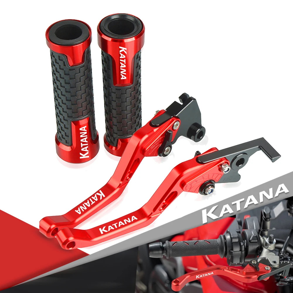 

FOR SUZUKI KATANA GSX600F GSX 600 F 600F 1989-2007 Motorcycle New Brake Clutch Lever Handle Grips handle bar brakes Accessories