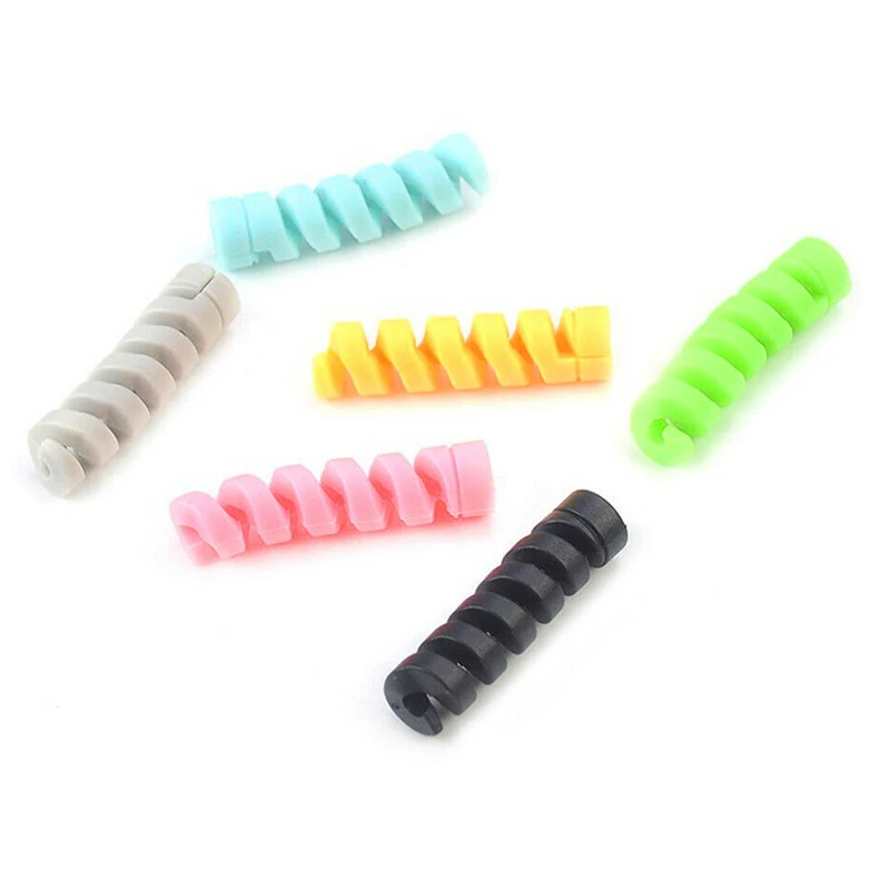 10 штук/упаковка защитное устройство для заряжающего кабеля анти разбивания