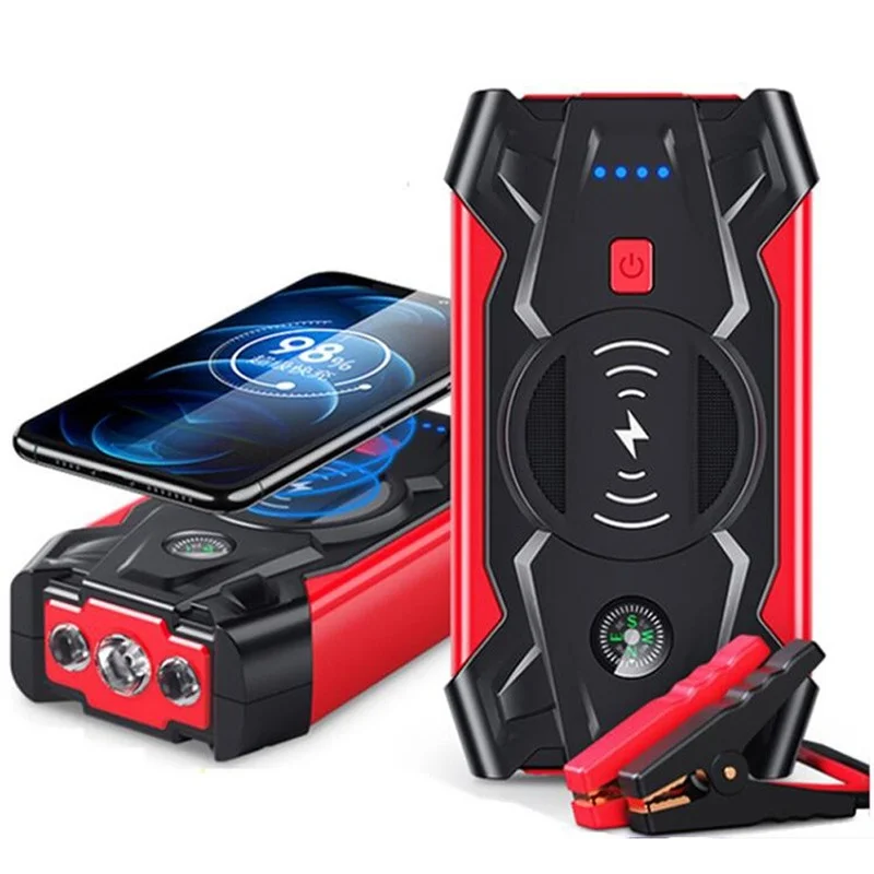 39800 мАч автомобильный стартер Power Bank Портативный Автомобильный Аккумулятор Booster Зарядное устройство 12V пусковое устройство авто аварийное пусковое освещение