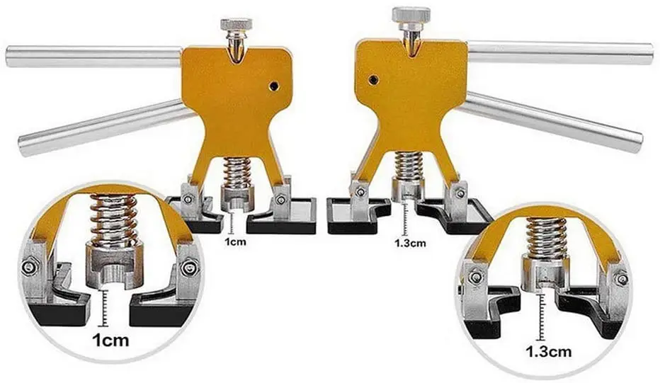 

Набор для ремонта вмятин без покраски, автомобильный вытягиватель вмятин с клеевым вытягивателем, наборы для удаления вмятин для автомобил...
