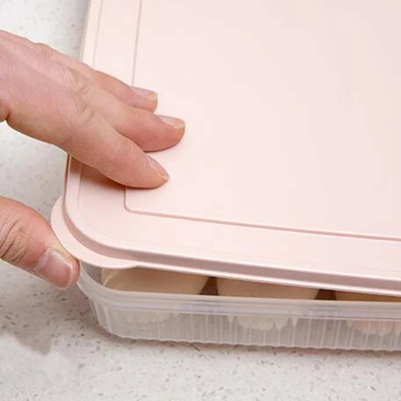 Кухонный Контейнер для яиц с 24 ячейками многофункциональный контейнер еды