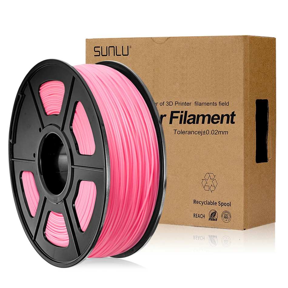 SUNLU PLA Plus 1 75 мм кг нить для 3d принтера пластиковая точность измерения +/-0 02 3D печати