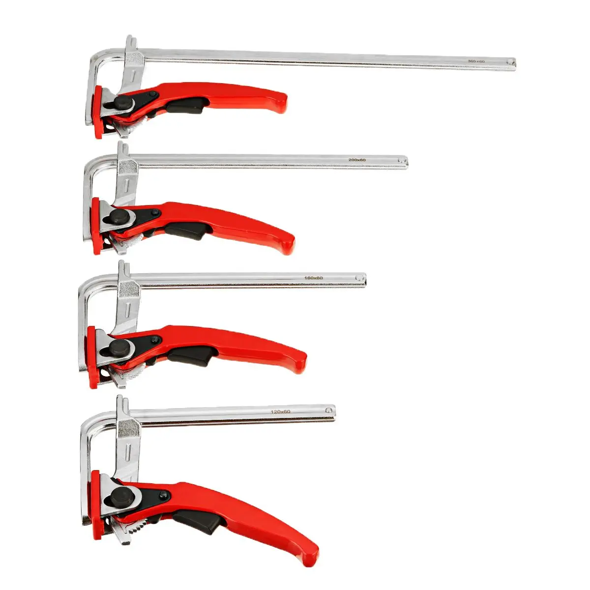 Quick Guide Rail Clamp Carpenter F Clamp Quick Clamping for MFT and Guide Rail System Hand Tool