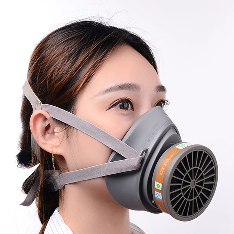 

Smoke Gas Mask Protective Respirator Painting Welding Chemical Toxic Gases Canisters Anti-Dust Activated carbon Filter