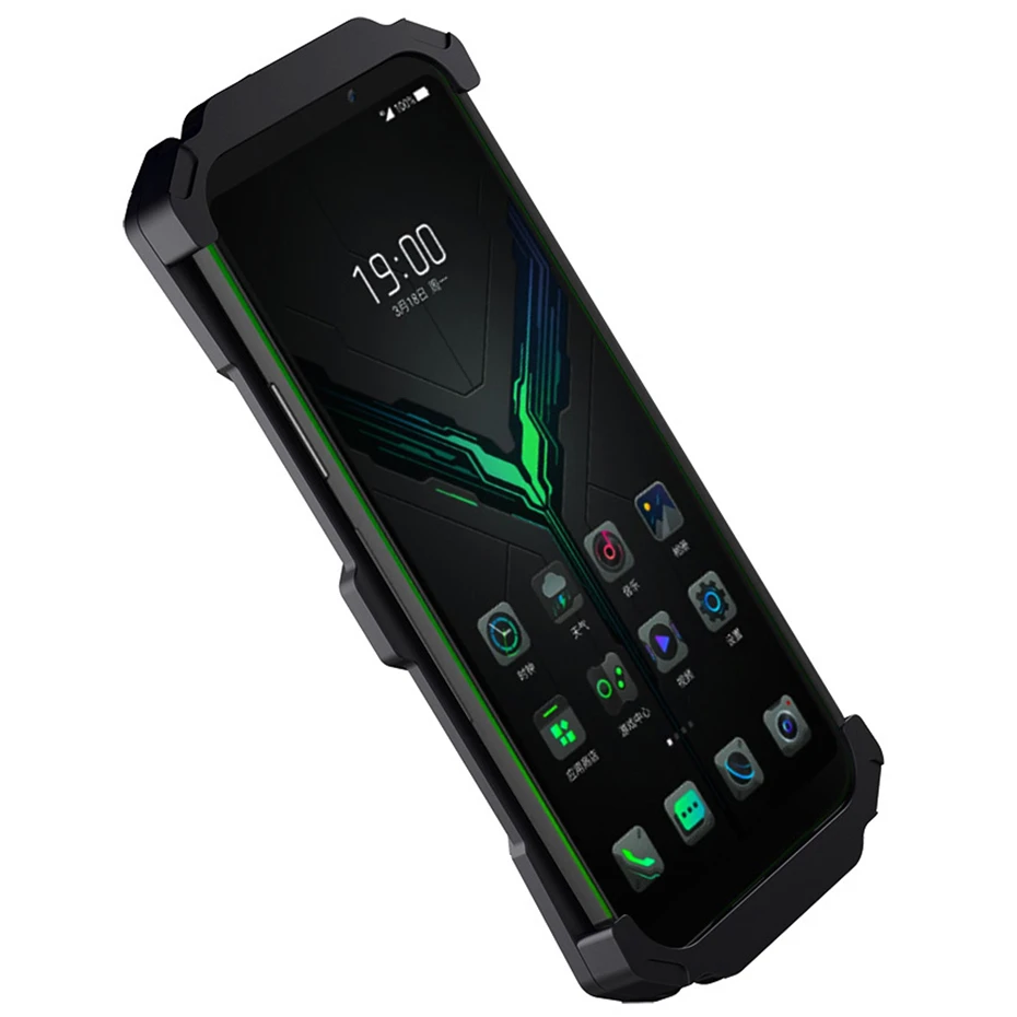Роскошные Алюминий металлический корпус чехол для телефона Fundas для Xiaomi Black Shark 2 Pro Чехол Coque задняя крышка противоударный защитный чехол 6,39''
