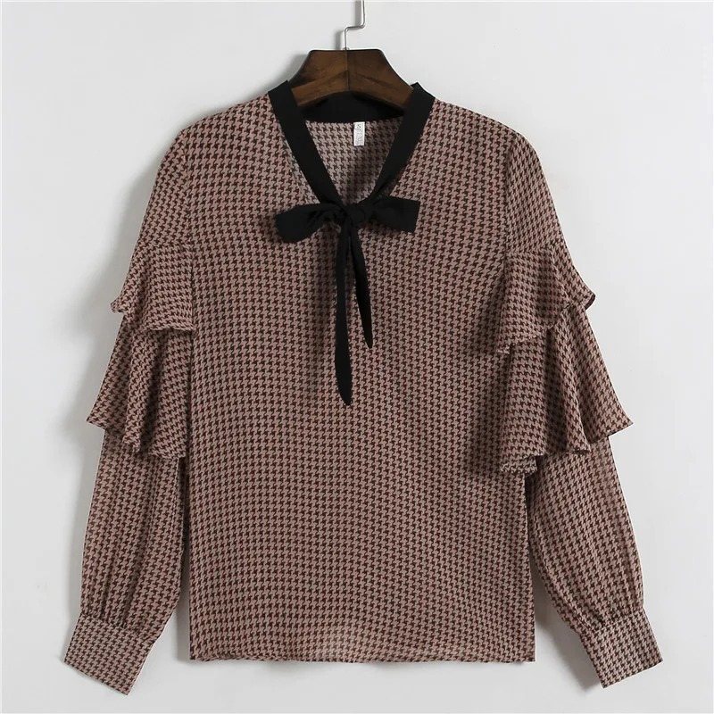 

Cheap wholesale 2019 new Spring Summer Autumn Hot selling women's fashion casual ladies work Shirts FP339