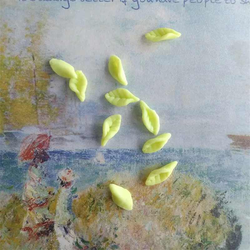 300 искусственная мягкая керамика мини листья еда супер легсветильник глина