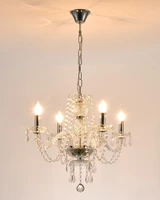 crystal chandelier 4 lights tassels home glass ceiling light lamp hanging room lighting with lamps and lanterns
