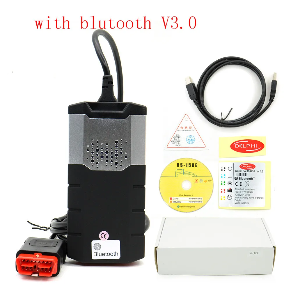 2017.R3 генератор ключей Ds150e Cdp лучший V3.0 PCB Bluetooth для delicht Obd2 сканер Инструменты