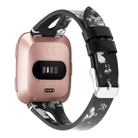 leather strap for fitbit versa wriststrap bracelet for fitbit versa 2versa liteversa smart watch band fitbit blaze wristband