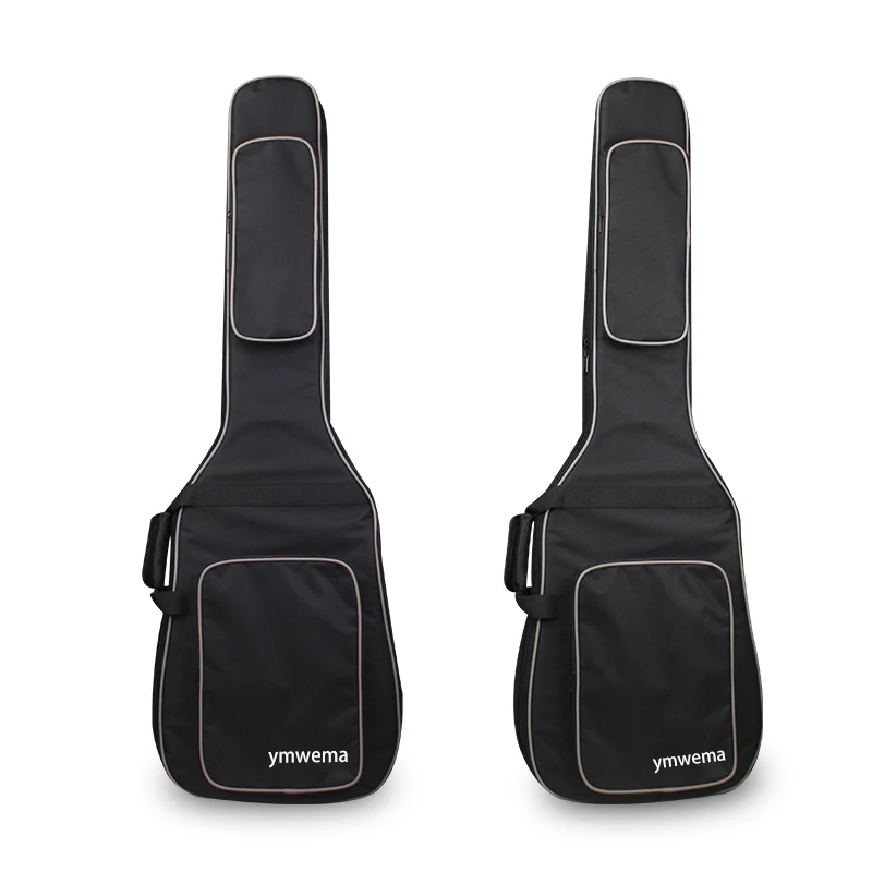 

Thicken 600D Waterproof Oxford Fabric Electric Bass Bag 6/12 MM Cotton Double Straps Padded Electric Bass Backpack Case