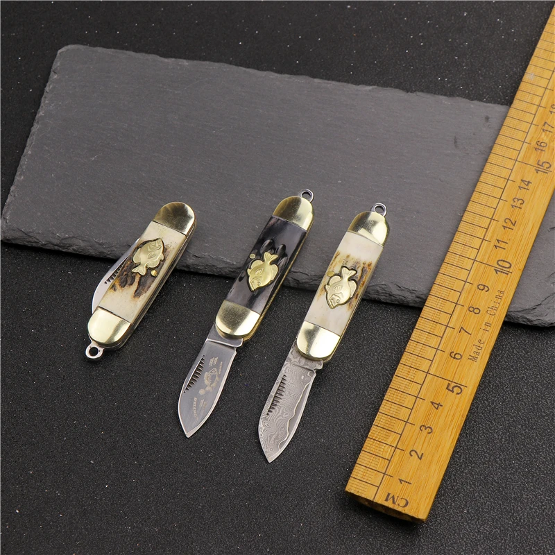 Мини Складной нож без блокировки карманный для кемпинга на открытом воздухе