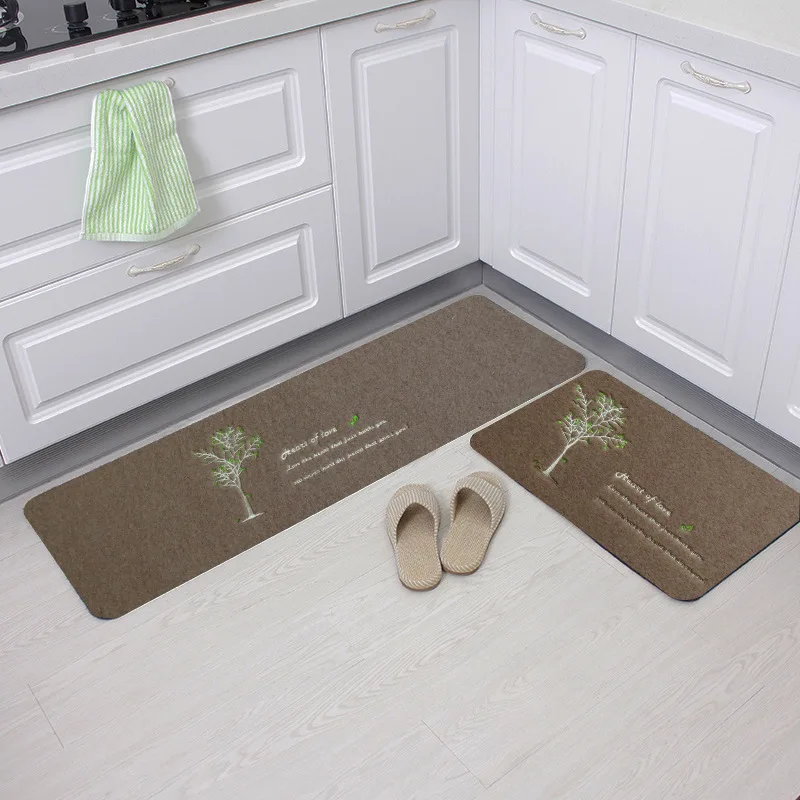 Четырехлистное клеверное дерево Парижская башня Тоторо кухонный коврик