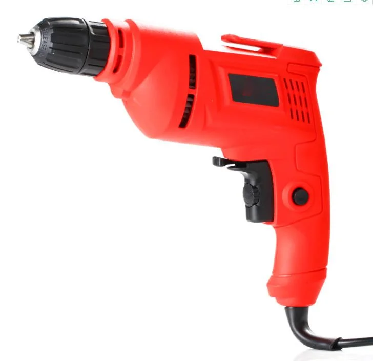 Высокомощная многофункциональная электрическая дрель с крутящим моментом, 220 В, 600 Вт, электрическая ручная дрель с двойным снижением мощности для перфоратора, об/мин