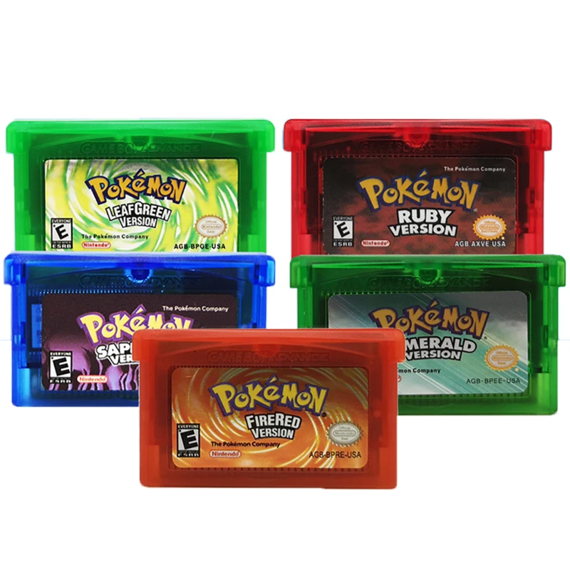 

6 шт., картридж для игровой приставки «Покемон»