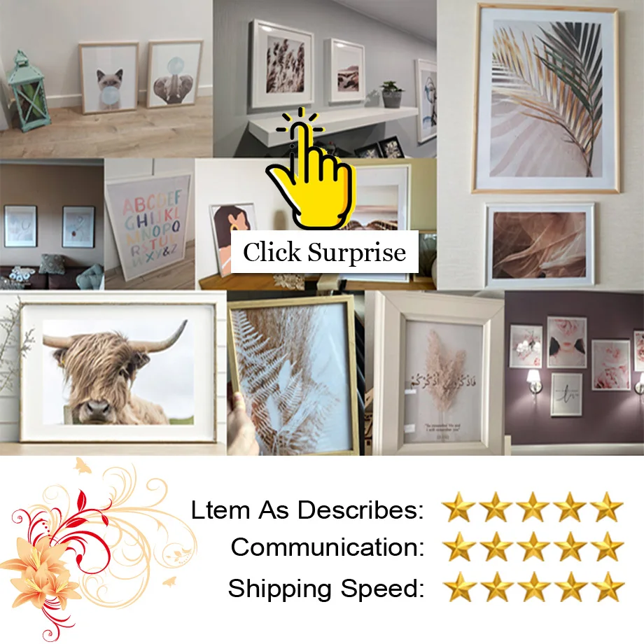 Абстрактная настенная Картина на холсте с изображением природы бамбука листьев