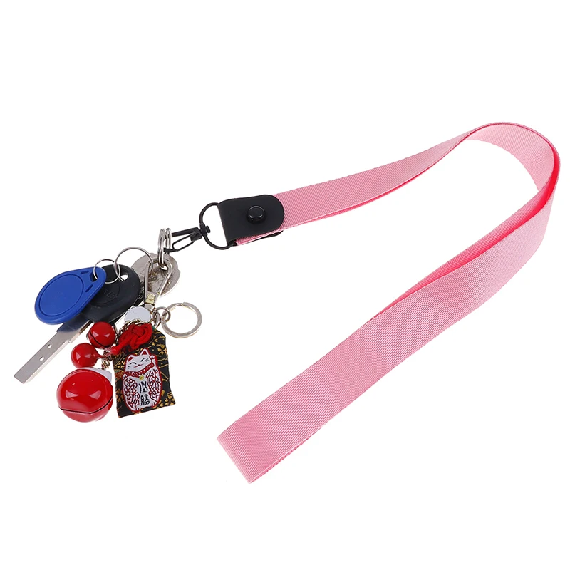 

Keychain Tag Strap Neck Straps Lanyards For Keys ID Card Pass Gym Mobile Phone USB Badge Holder DIY Hang Rope Sling