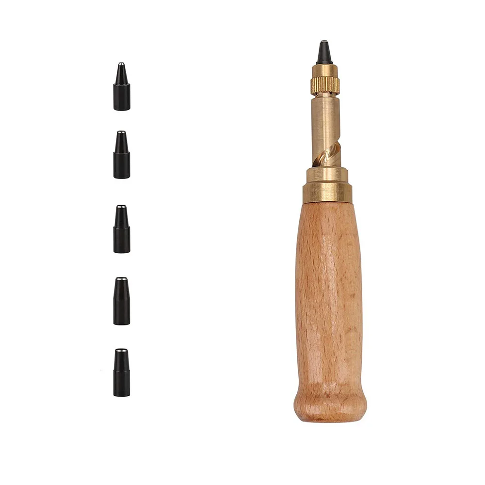 Автоматический винтовой дырокол для ремня бесшумный вращающийся стальной