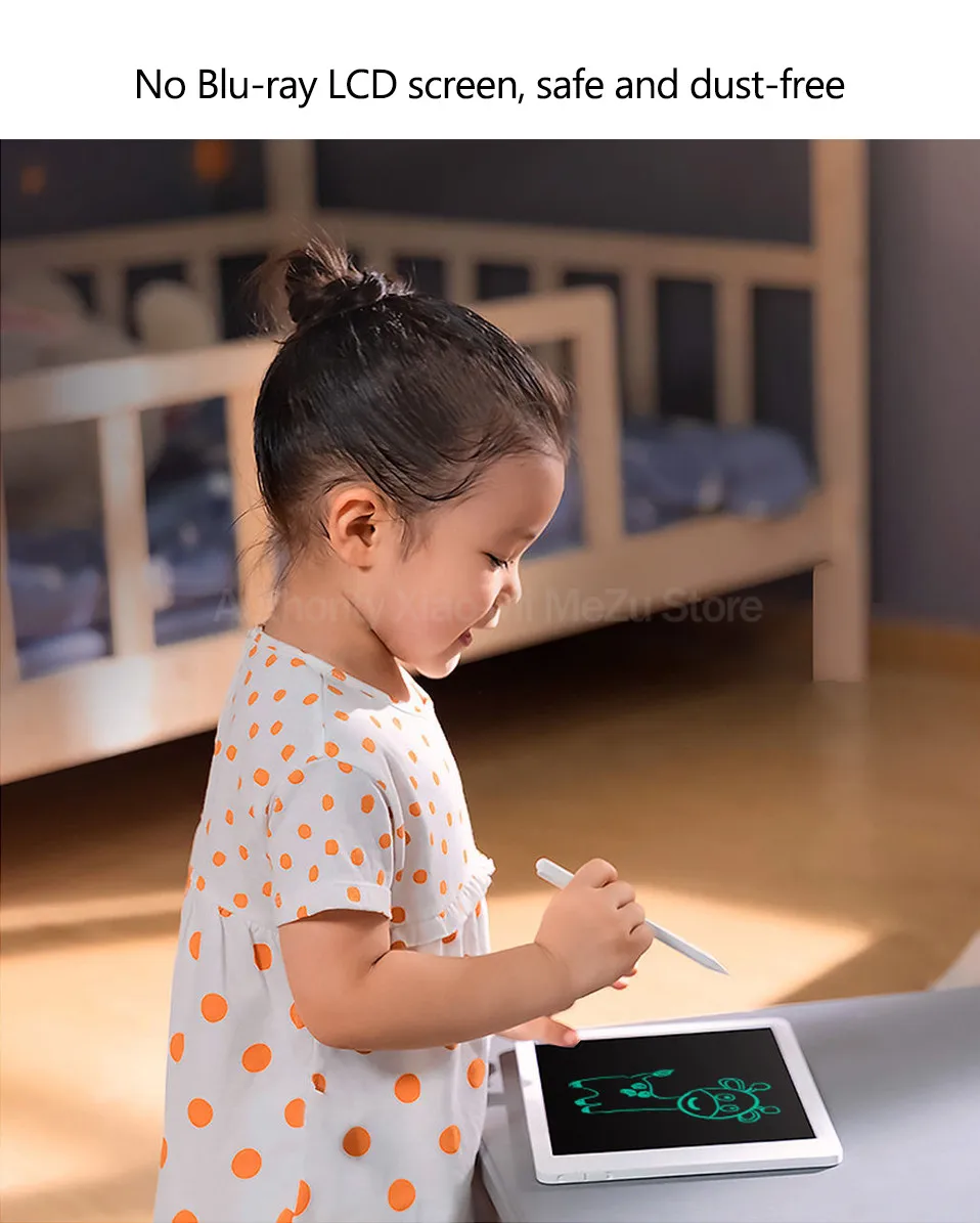 In Stock Xiaomi Mijia LCD Writing Tablet with Pen Digital Drawing Electronic Handwriting Pad Message Graphics Board
