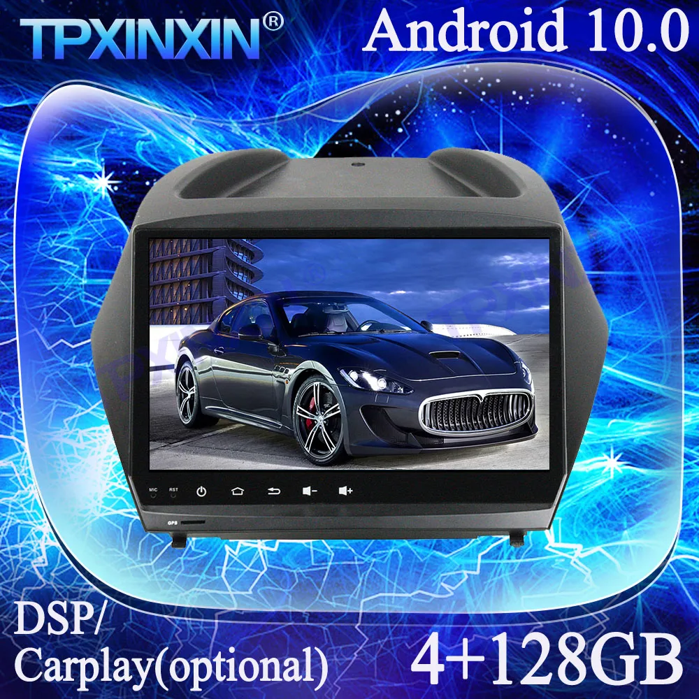 

Android 10.0 For Hyundai IX35 2011-2015 IPS 4+128G PX6 Carplay Multimedia Player Tape Recorder GPS Navi Auto Radio Head Unit DSP