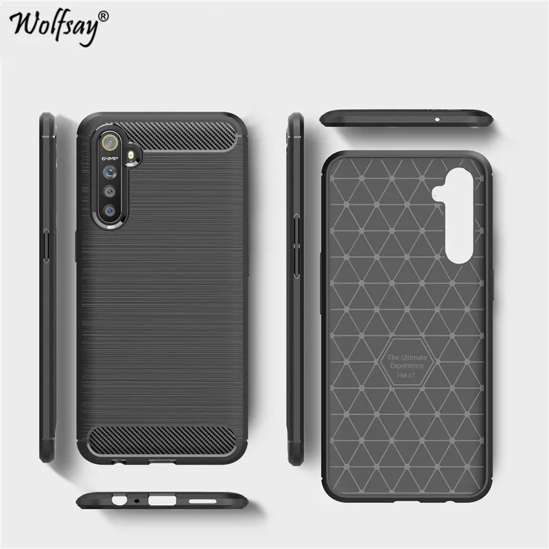 for realme xt case shockproof armor rubber soft silicone back phone case for realme xt protective cover for realme xt protector free global shipping