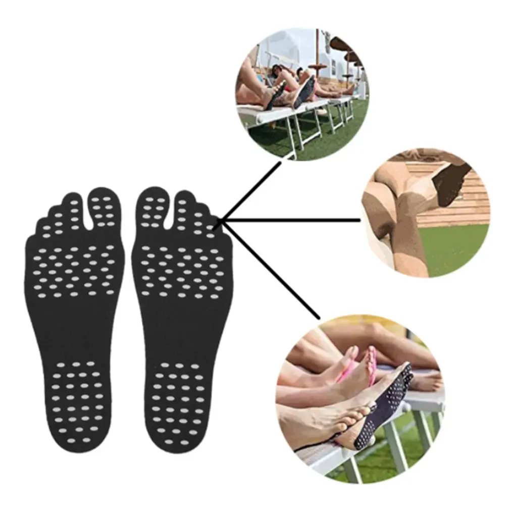 Beach insole Thermal Insulation Waterproofing sole Invisible Anti-skid Protective Mat Insoles Foot care | Спорт и развлечения