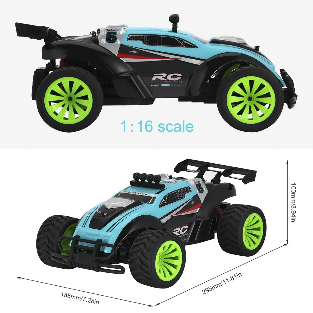 

Green 2.4Ghz Wireless Remote Control High Speed Electric RC Racing Car Offroad Remote Control Car Truck 14+ Age