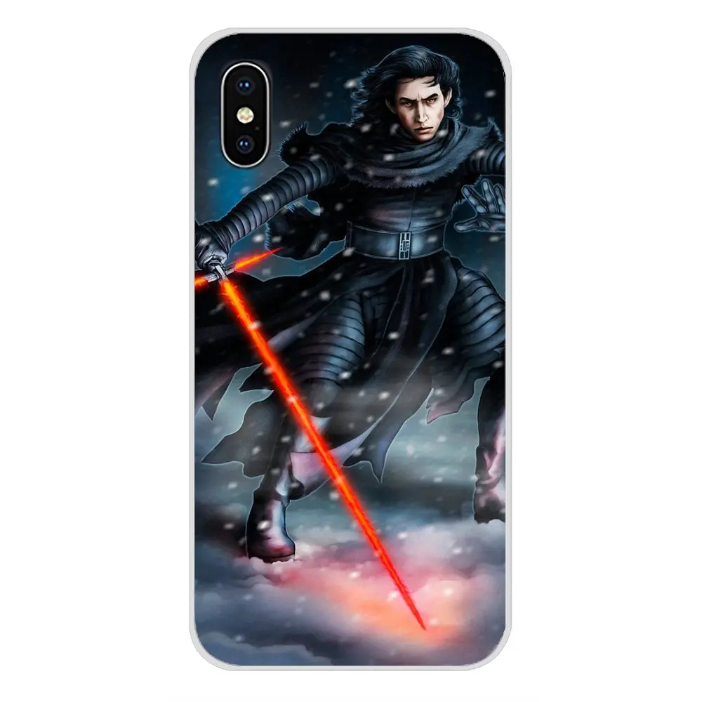 Кино Kylo Ren для Apple iPhone X XR XS 11Pro MAX 4S 5C SE 6S 7 8 Plus ipod touch 5 6 Аксессуары чехлы телефонов