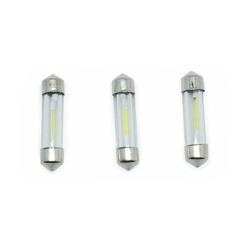 Nanoshine Led C5W 31 мм 36 39 41 cob стеклянный автомобильный интерьерный светильник фестонный